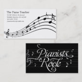 Die Visitenkarte des (Vorne/Hinten)