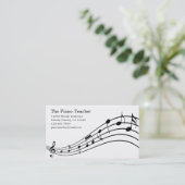 Die Visitenkarte des (Stehend Vorderseite)