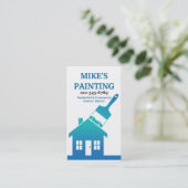Die Visitenkarte des Anstreichers (Stehend Vorderseite)
