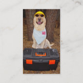 Die Visitenkarte des Auftragnehmers (Rückseite)