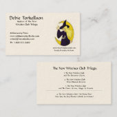 Die Visitenkarte des Autors (Vorne/Hinten)