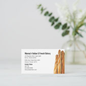 Die Visitenkarte des Bäckers Dutzend (Stehend Vorderseite)