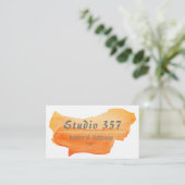 die Visitenkarte des Dichters (Stehend Vorderseite)