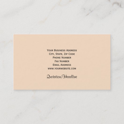 Die Visitenkarte des Drossel-Musik-Lehrers (Rückseite)