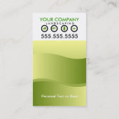 Die Visitenkarte des generischen (Rückseite)