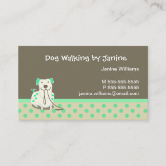 Die Visitenkarte des Hundewanderers