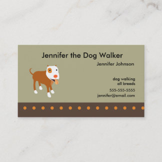 Die Visitenkarte des Hundewanderers