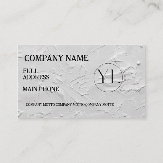 Die Visitenkarte des Malers (Rückseite)