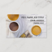 Die Visitenkarte des Malers (Vorderseite)