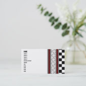 Die Visitenkarte des Mechanikers (Stehend Vorderseite)