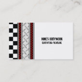 Die Visitenkarte des Mechanikers (Rückseite)