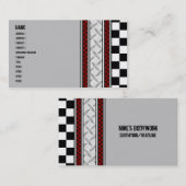 Die Visitenkarte des Mechanikers (Vorne/Hinten)