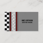 Die Visitenkarte des Mechanikers (Rückseite)