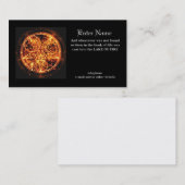 die Visitenkarte des Teufels (Vorne/Hinten)