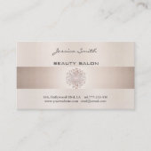 Die Visitenkarte elegant glänzend hell leuchtet Terminkarte (Vorderseite)