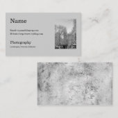 Die Visitenkarte-Schablone des Fotografen Visitenkarte (Vorne/Hinten)