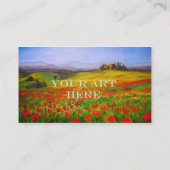 Die Visitenkarte-Schablone des Visitenkarte (Rückseite)