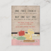 Die Visitenkarten aufpeppen Rabattkarte (Rückseite)