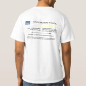 DIE VISITENKARTEN DER KLEMME T-Shirt (Rückseite)