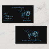 Die Visitenkarten von Guitar Player Music Lover Visitenkarte (Vorne/Hinten)