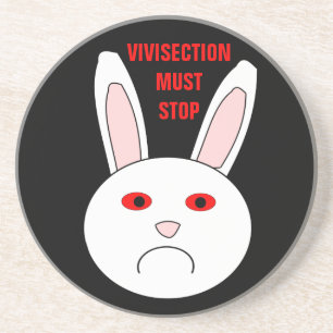 Die Vivisorisierung muss den traurigen Labrador-Ka Sandstein Untersetzer