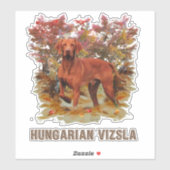 Die Vizsla-Aufkleber Aufkleber (Blatt)