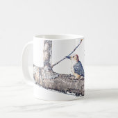 Die Vögel beobachten Kaffeetasse (Vorderseite Links)