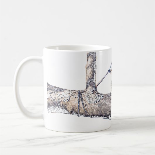 Die Vögel beobachten Kaffeetasse (Links)