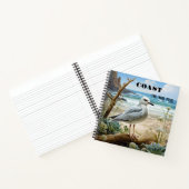 Die Vogel-Dateien der Seagull-Küste Notizblock (Innenseite)