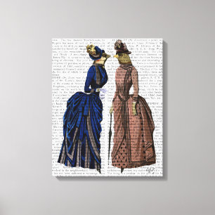 Die Vögel des Tratsch Leinwanddruck