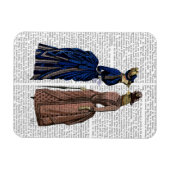 Die Vögel des Tratsch Magnet (Horizontal)