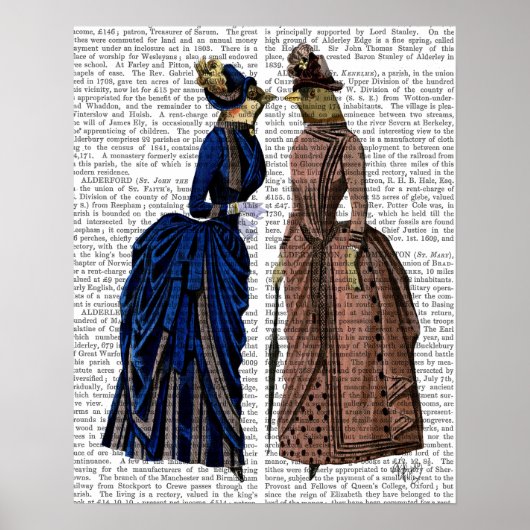 Die Vögel des Tratsch Poster (Vorne)