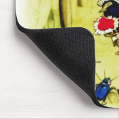 Die Vogel-Hochzeit Mousepad (Ecke)