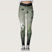 Die Vögel im Dunkeln Leggings (Vorderseite)
