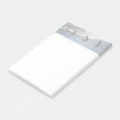 Die Vögel im Meer in den "Surf Post-it Notes" Klebezettel (angewinkelt)