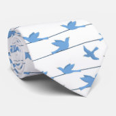 Die Vögel Krawatte (Gerollt)