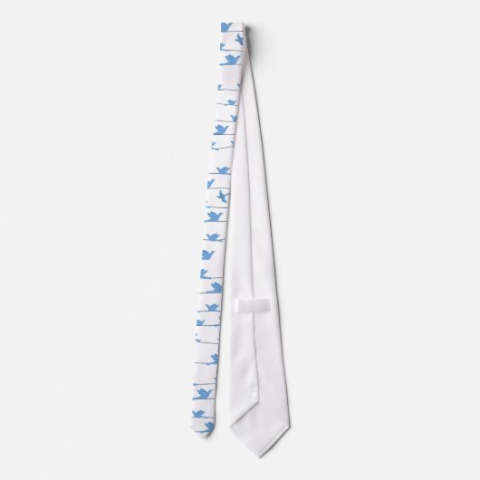 Die Vögel Krawatte (Rückseite)