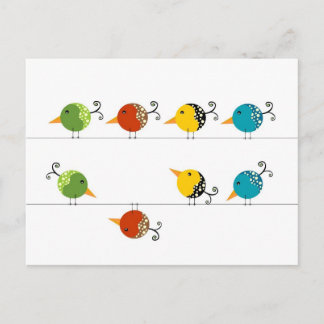 Die Vögel Postkarte