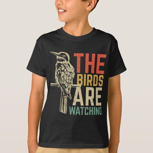 Die Vögel schauen zu T-Shirt (Vorderseite)