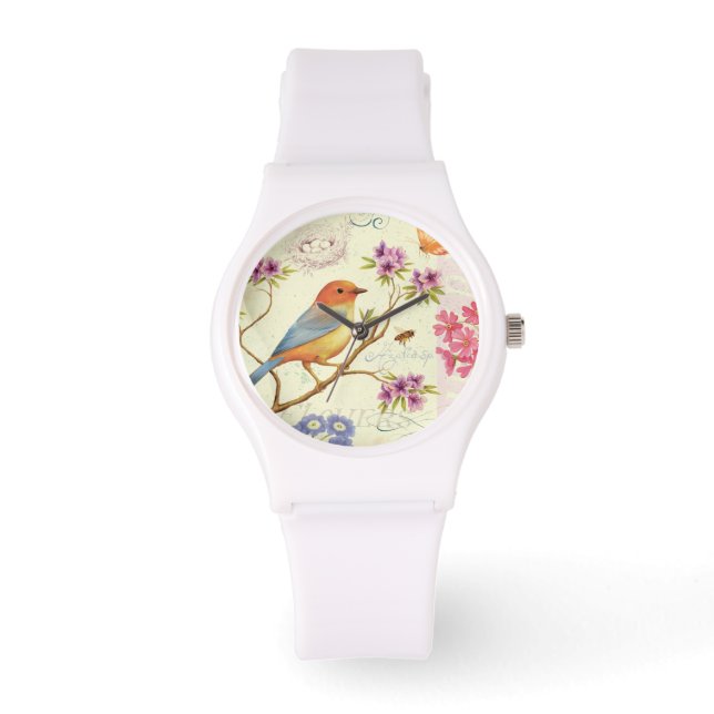 Die Vögel und die Bienen Armbanduhr (Vorderseite)