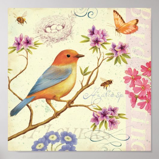 Die Vögel und die Bienen Poster (Vorne)