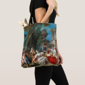 Die Vogelfänger von Francois Boucher Tasche (Von Nahem)