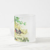 Die Vogelhochzeit Mattglastasse (Vorderseite Links)