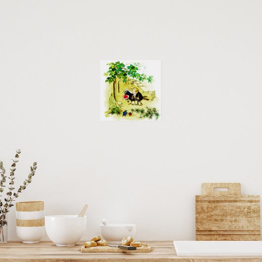 Die Vogelhochzeit Poster (Küche)