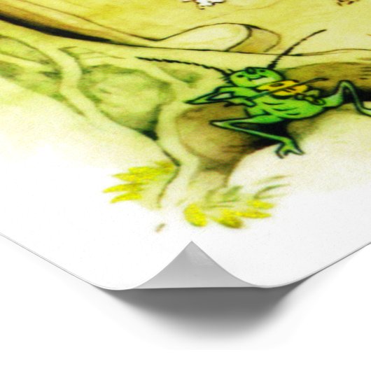 Die Vogelhochzeit Poster (Ecke)