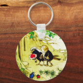 Die Vogelhochzeit Schlüsselanhänger (Vorderseite)