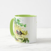 Die Vogelhochzeit Tasse (Vorderseite Links)