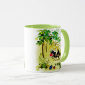 Die Vogelhochzeit Tasse (VorderseiteRechts)