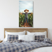 Die Vogelscheuche Leinwanddruck (Insitu (Schlafzimmer))
