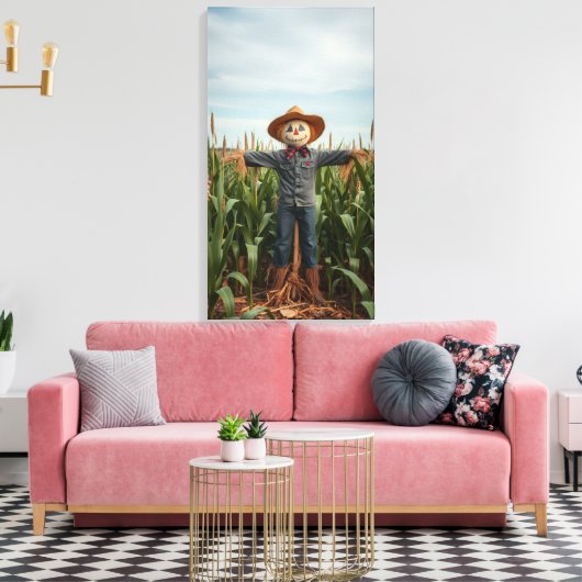 Die Vogelscheuche Leinwanddruck (Insitu (Wohnzimmer))